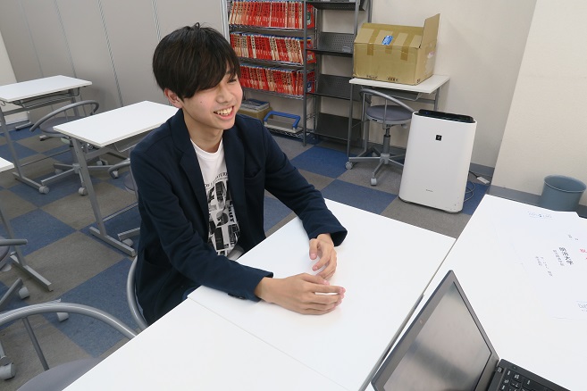 成蹊大学法学部進学　田中滉大さん（明治学院東村山高校）2018年吉祥寺校