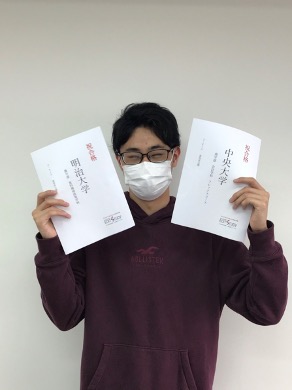 立教大学経営学部進学！T・Yくん（高校非公開）