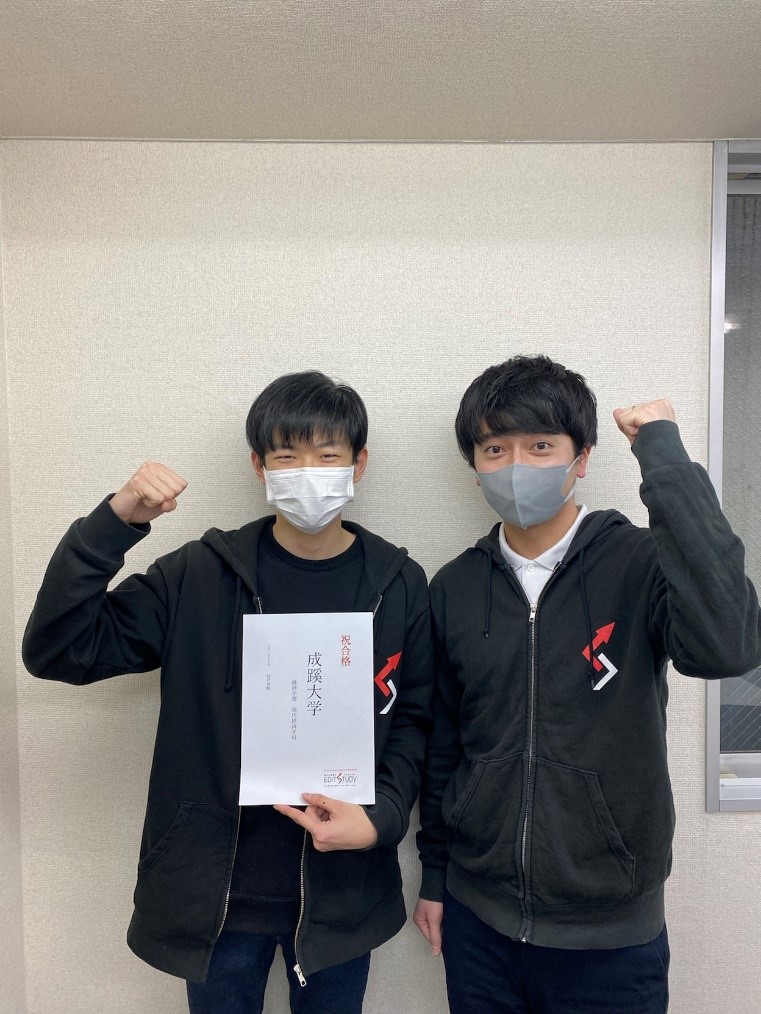 成蹊大学経済学部現代経済学科進学！　J・T君  (埼玉県立杉戸高等学校)