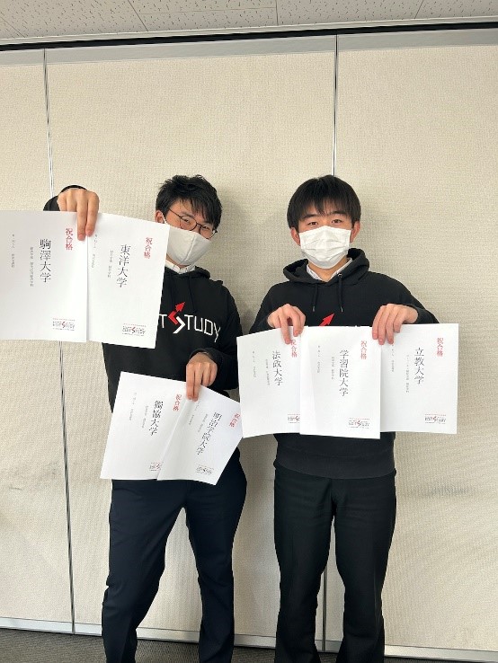 学習院大学 経済学部進学！H.Mくん（所沢北高校）