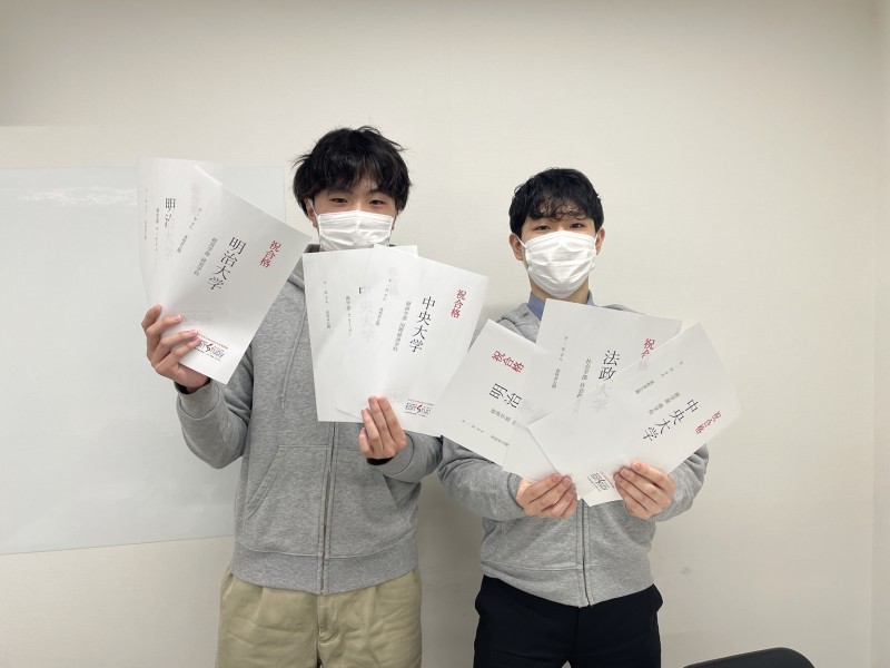 明治大学商学部マーケティング学科進学！Yくん（高校非公開）