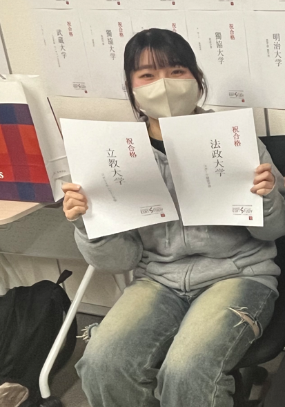 立教大学スポーツウェルネス学部進学！N・Kさん（所沢北高校）